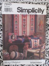 Simplicity 7645 School Of Quilting by Shirley Botsford - $5.88
