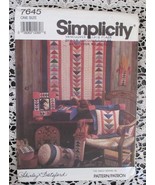 Simplicity 7645 School Of Quilting by Shirley Botsford - $8.06 CAD