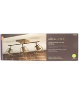 Allen &amp; Roth 1020649 Three LED Light Decorative Track Light Soft Gold Fi... - $1,403.81 MXN