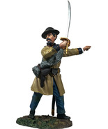 Britains 31013 Civil War Confederate Infantry officer advancing #2 - $65.00