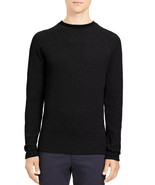 Theory Mens Black Karlsson Ribbed Cashmere Blend Raglan Sweater Small S ... - $270.73 CAD