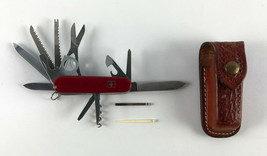 Victorinox Switzerland Rostfrei Officier Suisse Pocket Knife 1980-1986 Swiss - £71.23 GBP