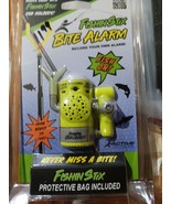 Fishin Stix Bite Alarm Neon Yellow New In Package. - $24.42 CAD