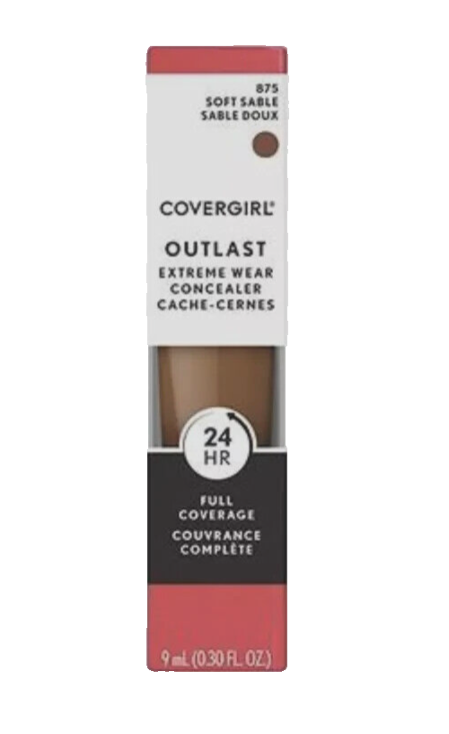 COVERGIRL Outlast Extreme Wear 24HR Concealer - 875 Soft Sable 0.30 Oz