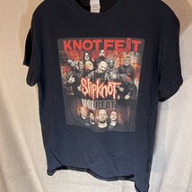 Slipknot Black Knotfeit 2019 Tour T-shirt Mens Medium - £13.37 GBP