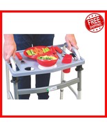 Molded Walker Tray with Cup Holder - Enhance Mobility &amp; Convenience, Fit... - $71.61 CAD