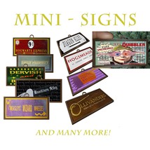 Mini - Hanging Directional Signs - Ollivanders, Diagon Alley and More - £3.91 GBP+