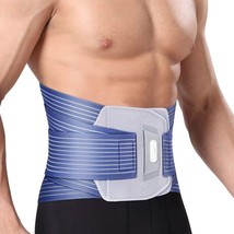 Back Brace Lumbar Support for Herniated Disc Relief Back Pain Breathable... - $26.11