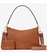New Kate Spade Rosie Shoulder Bag Pebbled Leather Warm Gingerbread - $111.51