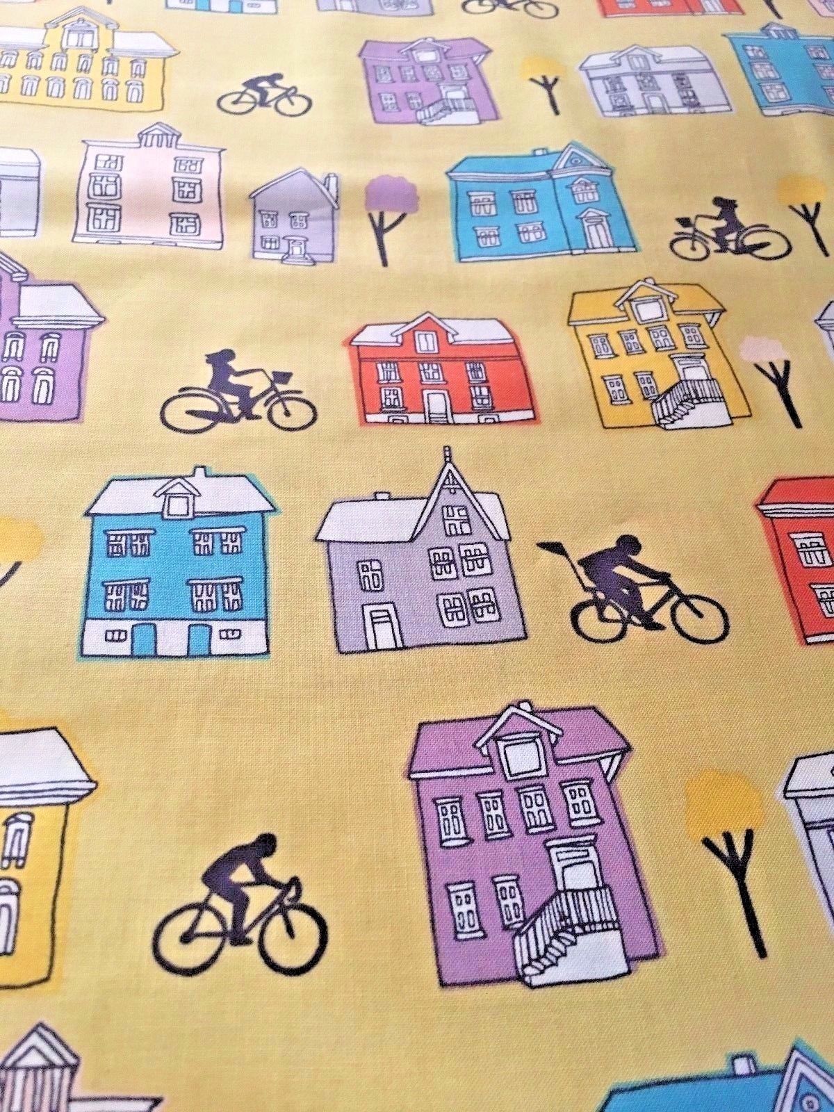 Windham Fabrics  Ride - Community village  Cotton fabric by Julia Roth Pat#37052 - $3.79