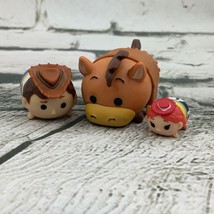 Disney Tsum Tsum Vinyl Figures Lot Toy Story 2 Set Woody Jessie Bullseye - £7.42 GBP