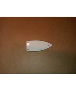Aged White 3 Ply Harmony Silvertone Truss Rod Cover - $6.79 CAD