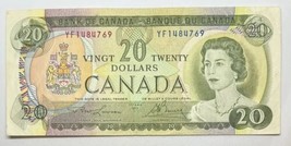 Canadian 1969 $20 Bill (Free Worldwide Shipping) - £30.57 GBP