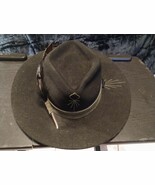 La Macarena Hats Felt Western Wool Cowboy Hat Men Women Size Large Feath... - $236.91 CAD