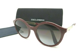 Brand New Dolce &amp; Gabbana Milano Dg 4358 3091/8G Burgundy Gradient Sunglasses 50 - £74.72 GBP