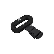 Salter Luggage Scale, Soft Touch Black  - $34.00