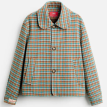 ZARA BNWT 2024. MULTICOLOURED CHEC WOOL JACKET X HARRY LAMBERT. 1437/316 - $185.43