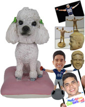 Personalized Bobblehead Poodle Pet Dog - Pets &amp; Animals Dogs Personalized Bobble - £66.84 GBP