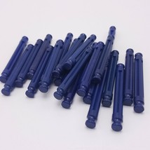24 K&#39;nex Rod 54mm Blue Replacement Part Piece Plastic 90952 90952B - £2.36 GBP