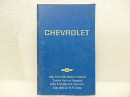 1980 Chevrolet Chevy Owners Manual 16088 - $16.82