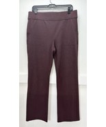 Duluth Trading Noga Pant Women Large x 31 Red Maroon Bootcut Naturale Co... - £27.51 GBP