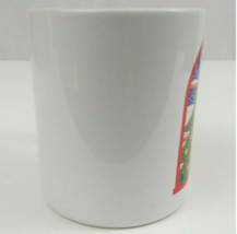 Vtg Action Christmas Collectors Mug Santa in Window W/Candle Handle Coffee Cup - £6.89 GBP