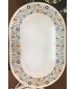 30x20 " Oval Table Table Top Mother of Pearl  Inlay lapis lazuli  Pietra... - $1,700.00