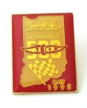 VTG 1992 Ameritech Pages Plus Indy Indianapolis 500 Enamel Lapel Pin Indiana Map - £7.46 GBP