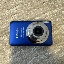 Canon PowerShot Elph 100 HS Blue 12.1MP Digital Camera 4x Optical Zoom For Parts - $49.87