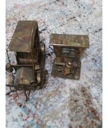 Vintage Copper Tin Musicals Wind Up  - $18.69