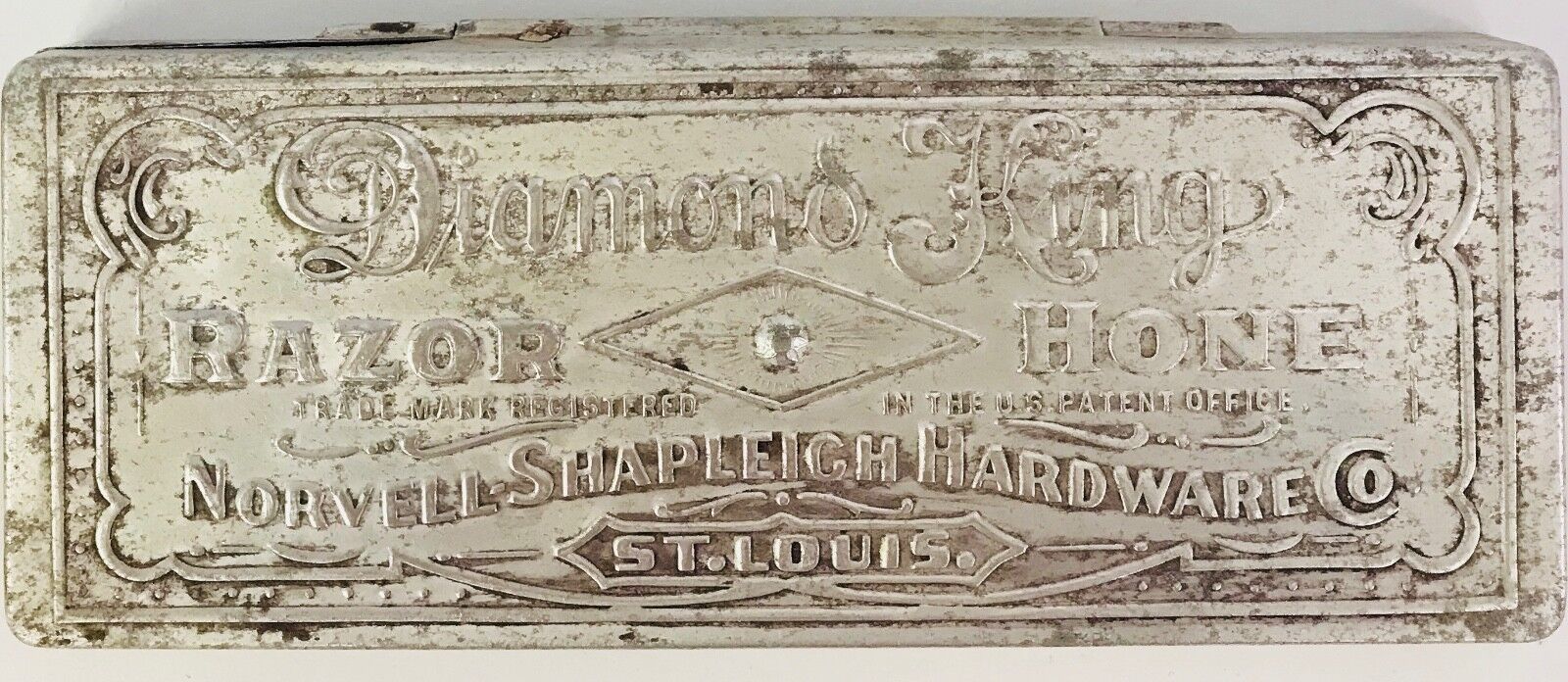 Primary image for Antique Diamond King Razor Hone For Norvell-Shapleich Hardware Co St Louis