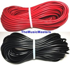 14 Gauge 50&#39; ft each Red Black Auto PRIMARY WIRE 12V Auto Wiring Car Pow... - $18.99