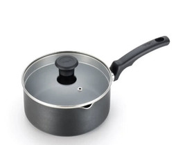 T-fal Comfort 3QT. Nonstick Saucepan, Black - £23.66 GBP