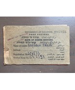 Government Palestine Israel Book of Points Coupons Food Control Payment - $38.04 CAD