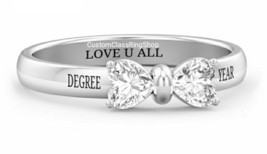 Ring for woman | Custom Graduation Ring,Class ring semi-fine jewelry - £102.31 GBP