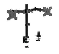 Dual Monitor Desk Mount Stand WL-M002 Adjustable Arm Fits 2 Screens Up T... - $32.99