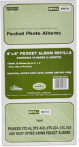 Refill Pages for STC-46, STC-46D, STC-204 and STC-504 Photo Albums 30 Po... - $13.11