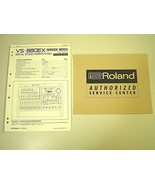 ROLAND VS-880EX Digital Studio Workstation Mixer SERVICE MANUAL Parts Sc... - £14.83 GBP