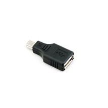 AKORD USB-2 USB Female to Mini USB Male 5 Pin Adapter Converter Black  - $8.00
