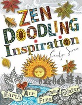 Zen Doodling Inspiration : Earth, Air, Fire and Water by Carolyn Scrace... - £4.82 GBP