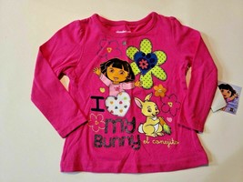 Nickelodeon Girls T-Shirts Dora the Explorer Infant / Toddler 12m,18,24M,2T (P) - £7.29 GBP+