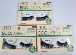 Ardell Eco Lashes 455 - Sustainable Organic Cotton Band Cruelty-Free 3 P... - £17.57 GBP