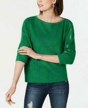 Bar III Women&#39;s Ribbed Zipper Sleeve Sweater ,Choose Sz/Color - £21.14 GBP