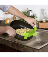 Universal Silicone Clip-on Pan Pot Strainer Anti-spill Pasta Pot Strainer - $28.99
