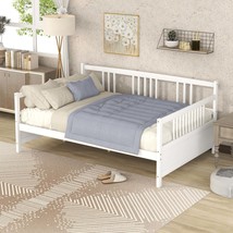 White Full Daybed: Sturdy Legs, Ample Space - $6,113.72 MXN
