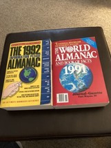 World Almanac 1991 &amp;1992 Information Please Almanac - £7.42 GBP