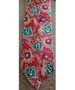 Tabasco Tie ~ Floral/Pepper Design Necktie ~ 3.75" x 58" Long ~ 100% Silk  - €17,22 EUR Tabasco Tie ~ Floral/Pepper Design Necktie ~ 3.75" x 58" Long ~ 100% Silk  - €17,22 EUR