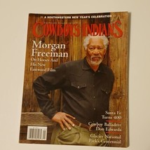 Cowboys &amp; Indians Magazine January 2010 Morgan Freeman on Horses &amp; Eastwood Film - £7.09 GBP