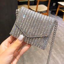 JIOMAY Rhinestone  Bag for Women Free Shipping 2022  Designer Handbags with Chai - £46.87 GBP