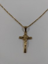 Gold Chain with Cross Pendant - €31,49 EUR